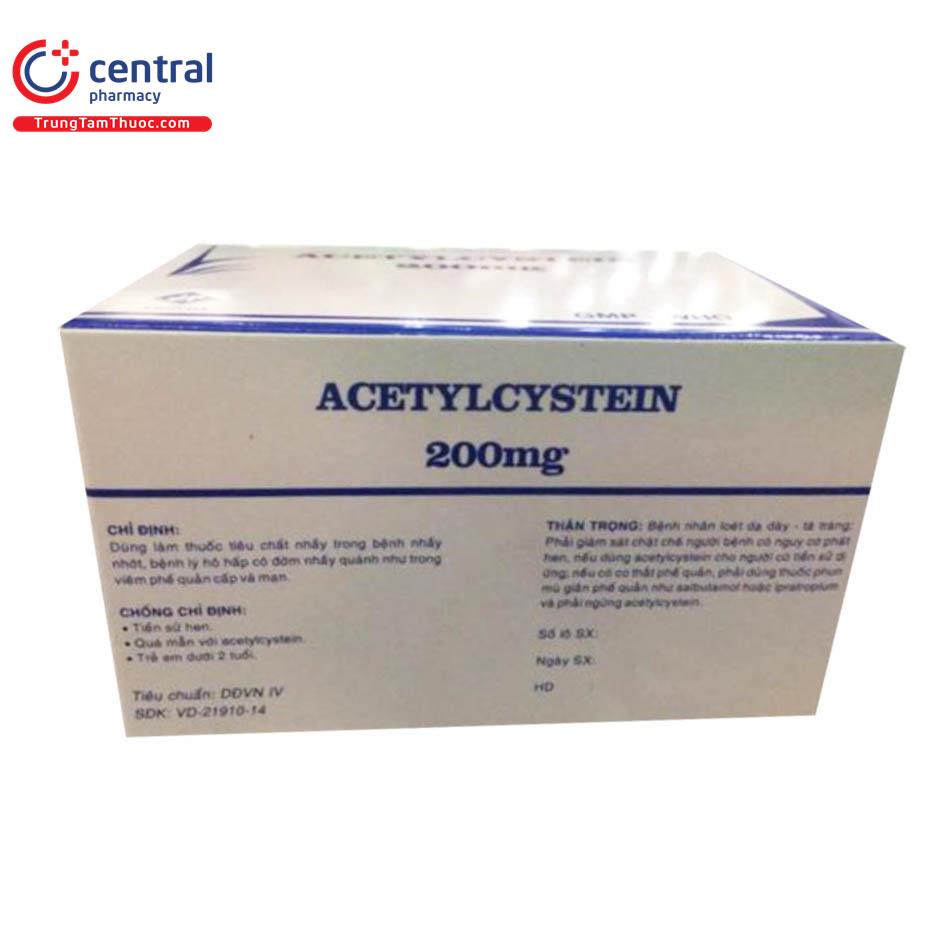 acetylcystein 200mg vidipha 4 L4604