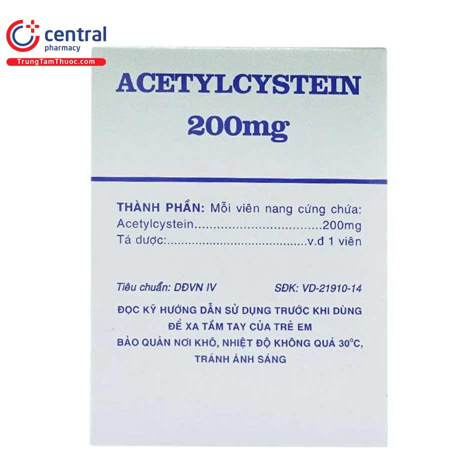 acetylcystein 200mg vidipha 6 J3475