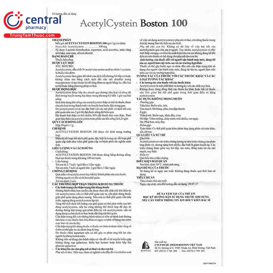 acetylcystein 5 I3110