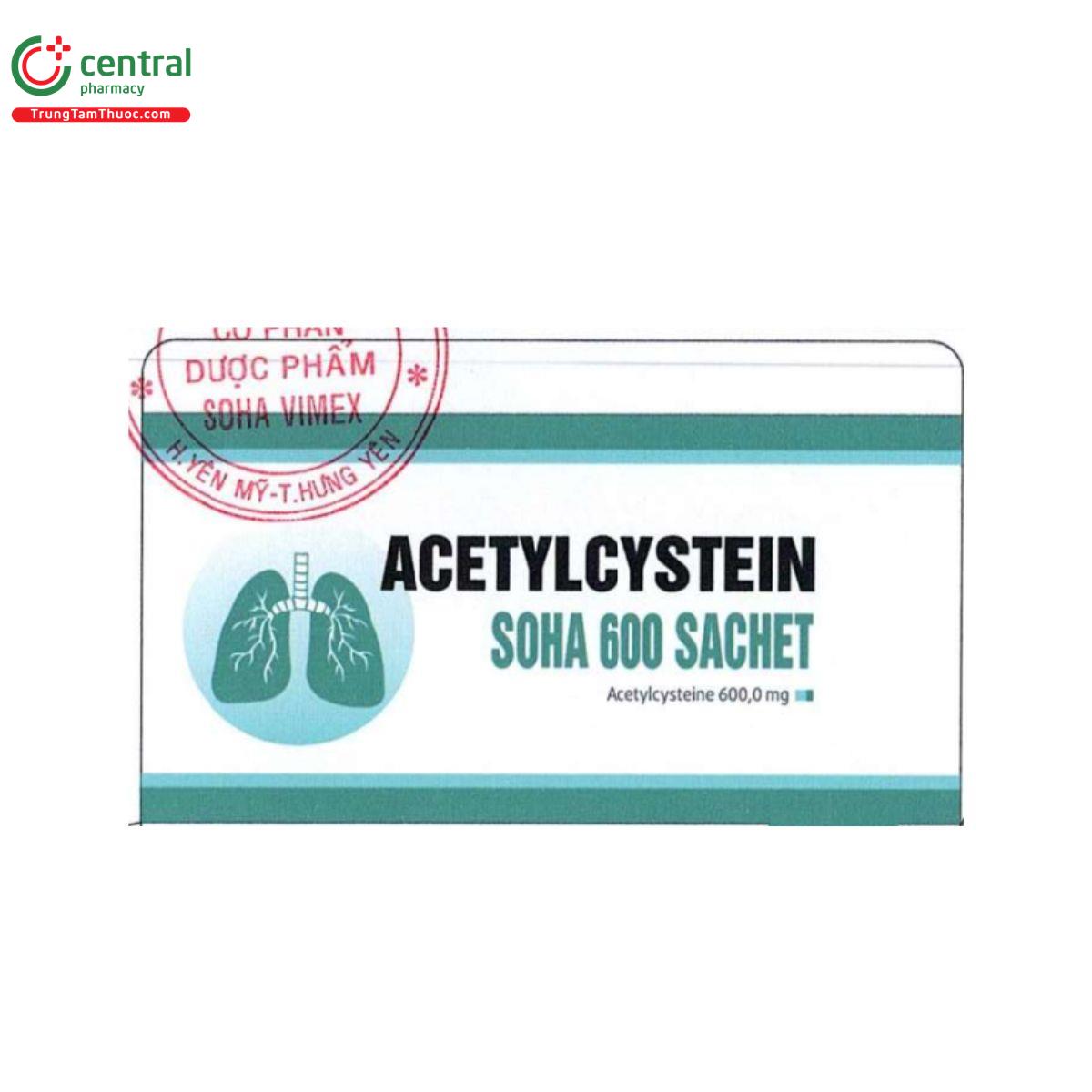 acetylcystein soha 600 sachet 5 J3144 acetylcystein soha 600 sachet 5 J3144