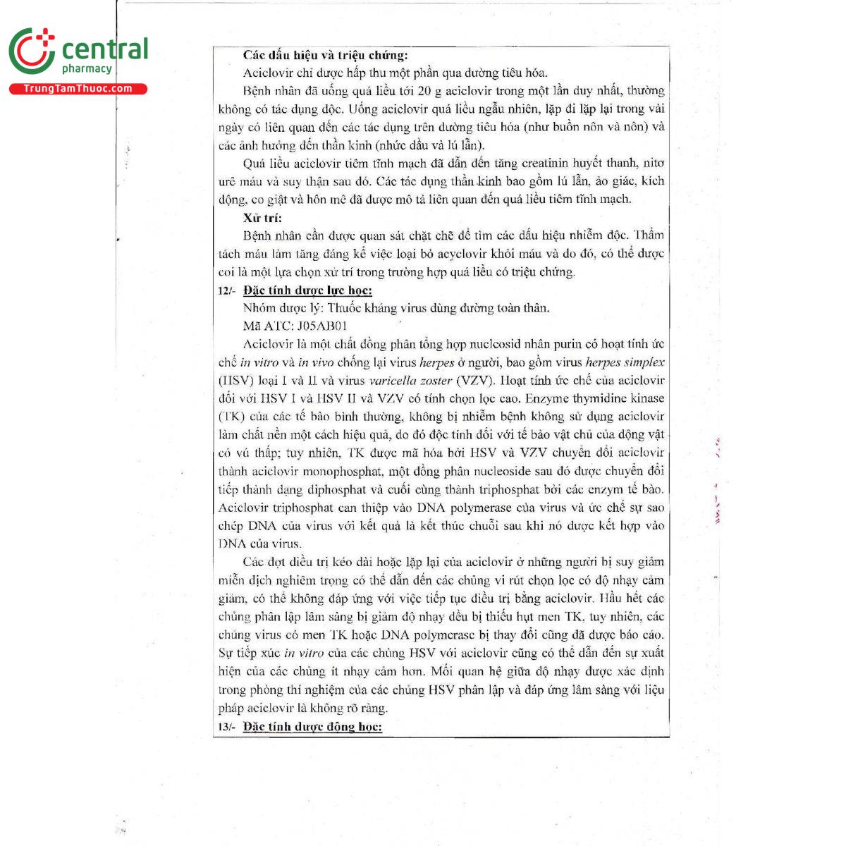 aciclovir 200 11 I3813