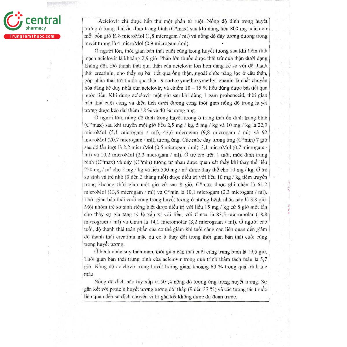 aciclovir 200 12 B0276
