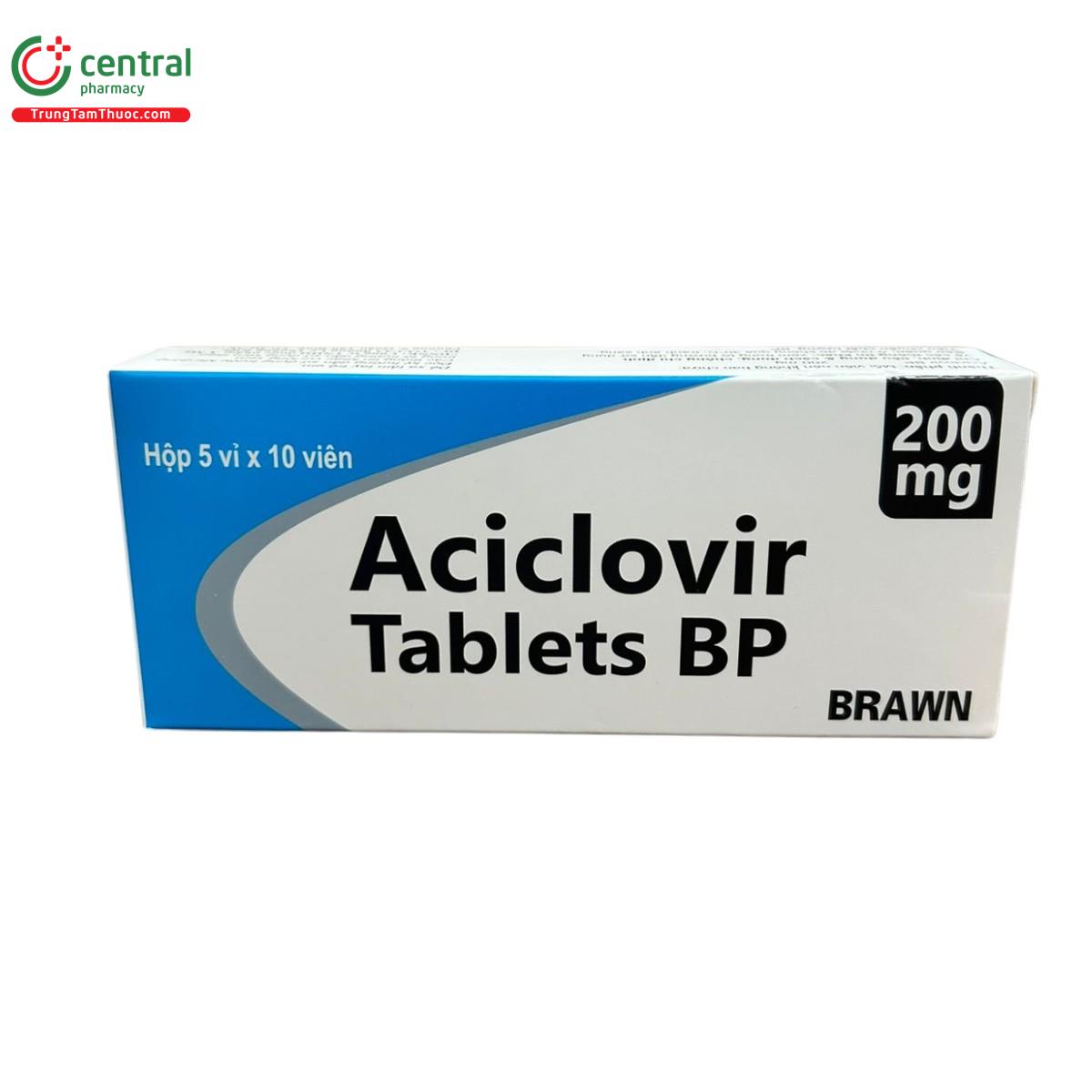 aciclovir tablets bp brawn 7 N5106