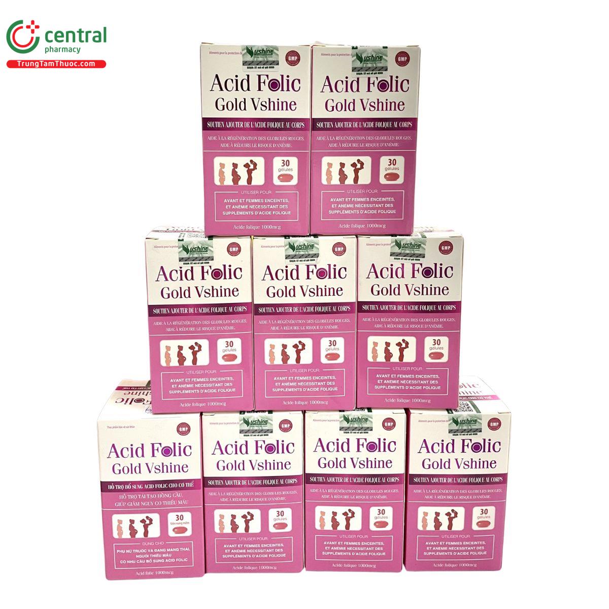 acid folic gold vshine 6 H3035