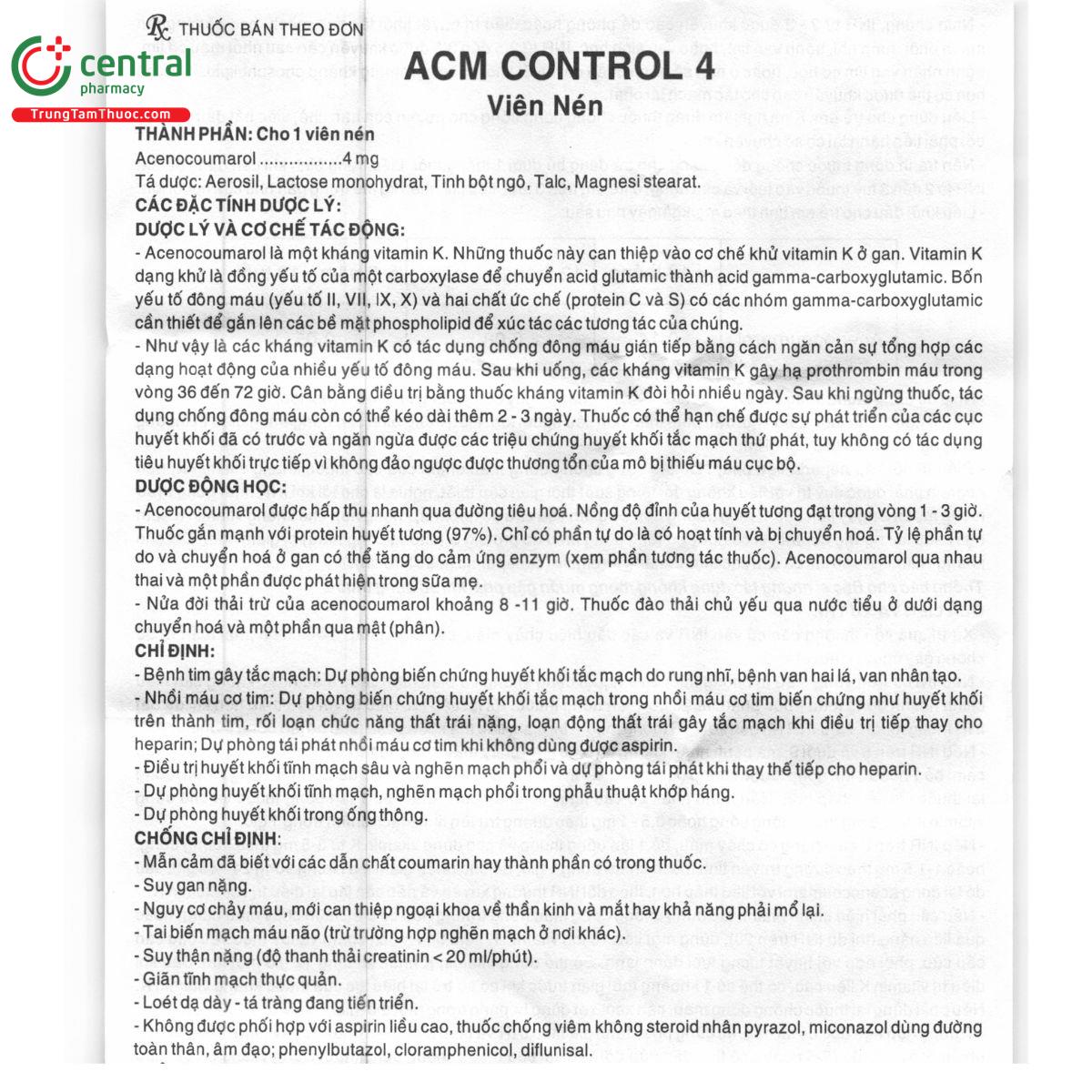 acm control 4 8 T8652 acm control 4 8 T8652