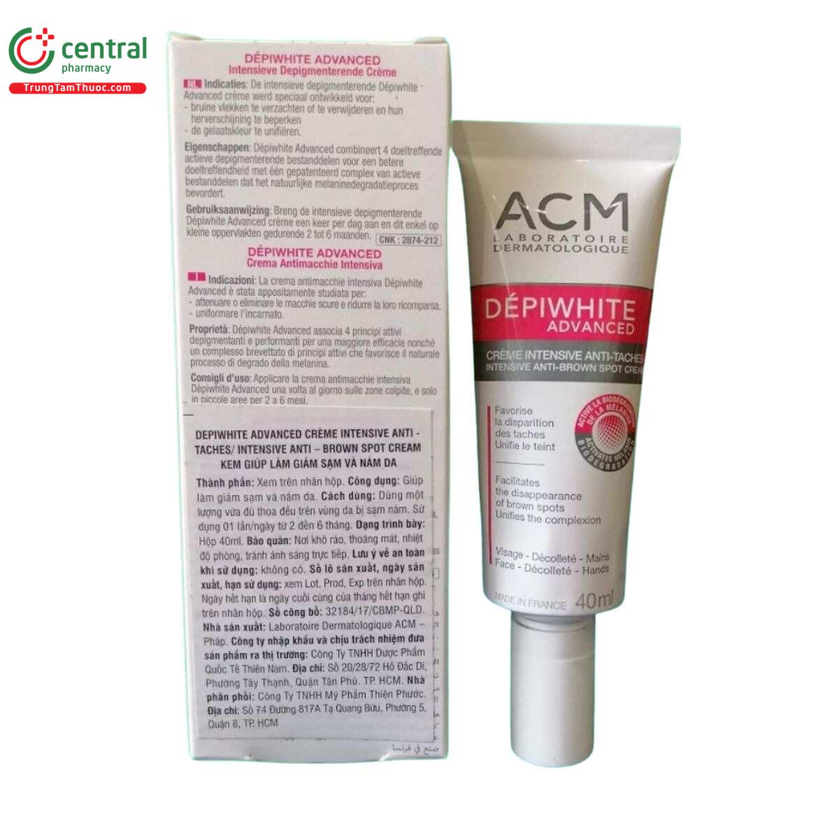 acm depiwhite advanced intensive anti brown spot cream 4 J3016