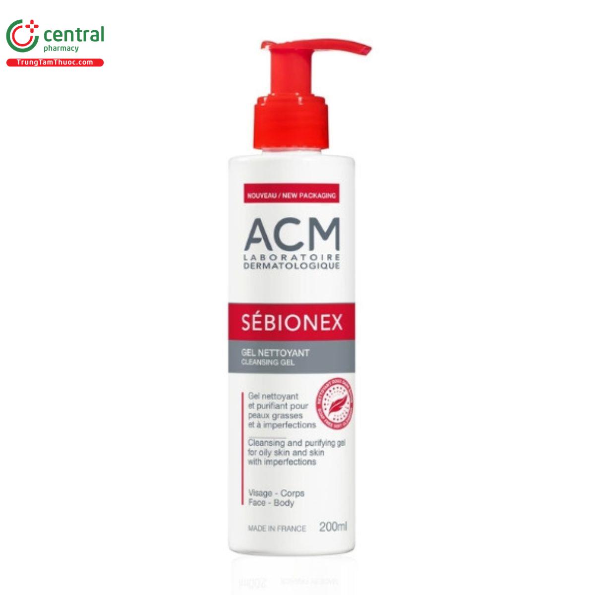 acm sebionex cleansing gel 1 A0785
