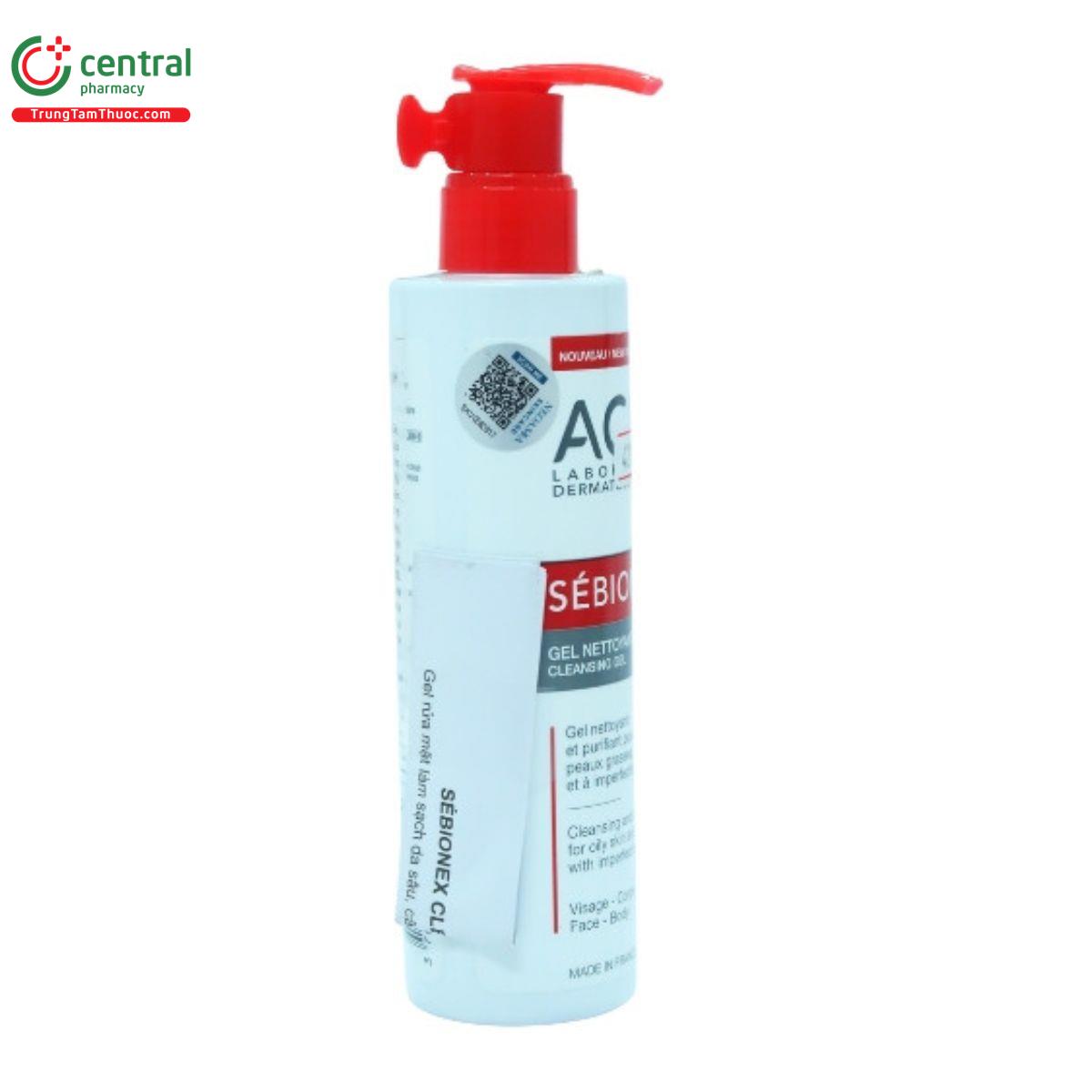 acm sebionex cleansing gel 3 N5168