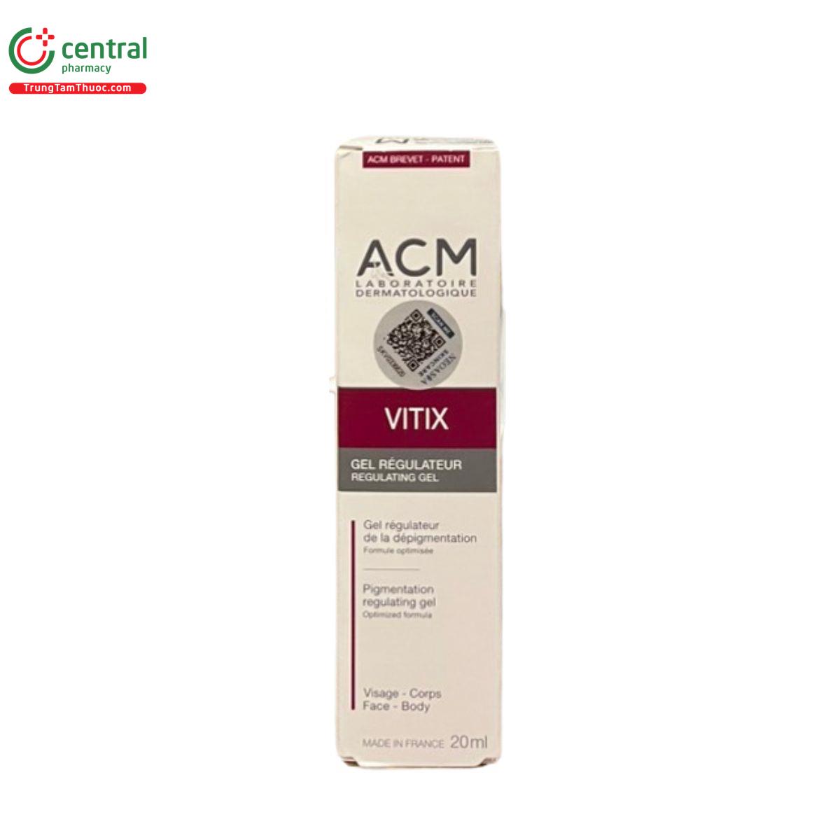 acm vitix gel regulateur 20ml 10 T7556