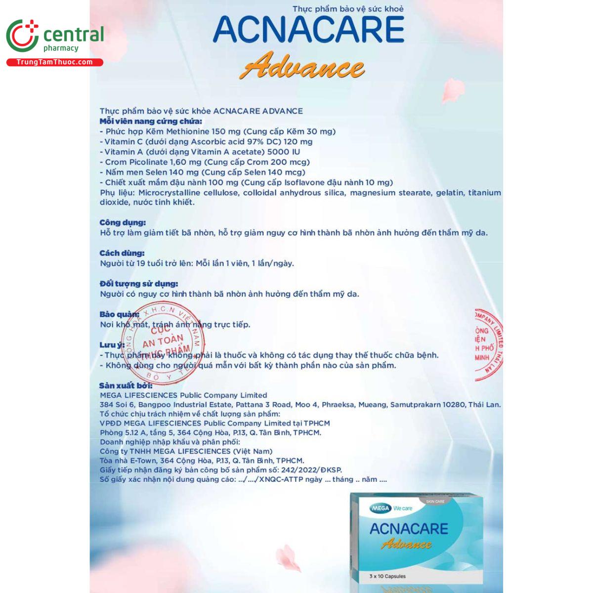 acnacare advance 3 T7736