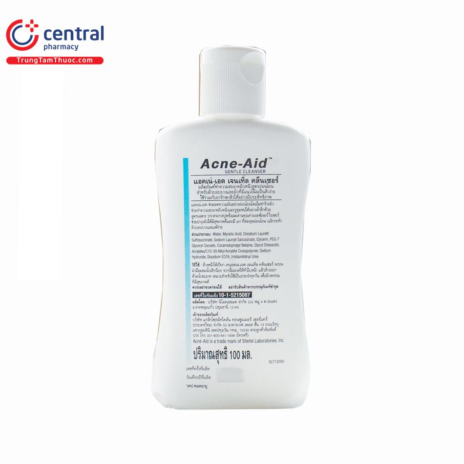 acne aid gentle cleanser 100 ml 8 N5635