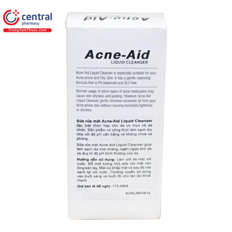 acne aid liquid cleanser 9 U8842
