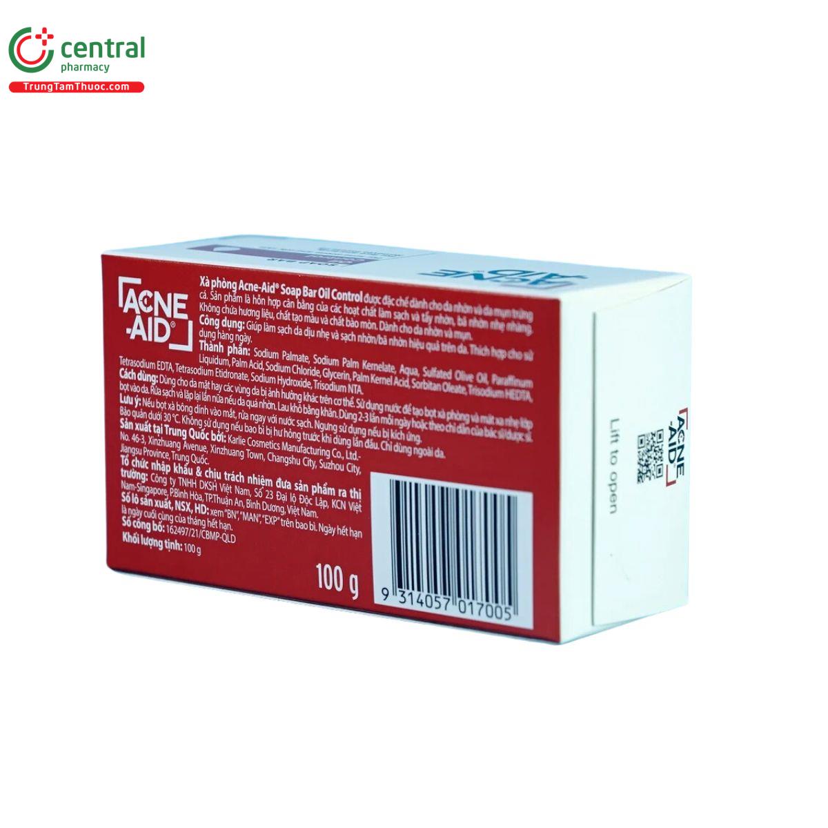 acne aid soap bar 3 V8687