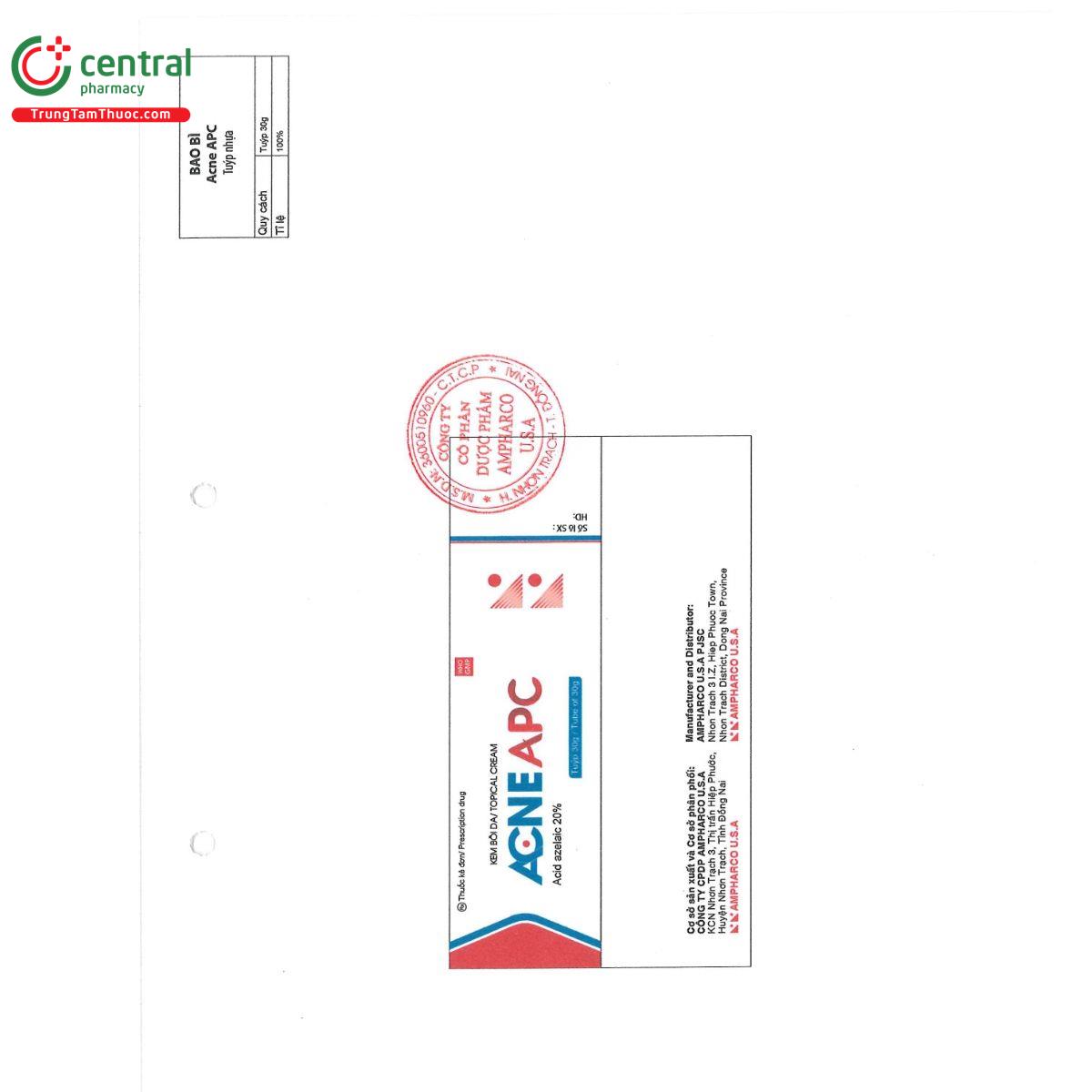 acneapc 20 14 R7116 acneapc 20 14 R7116