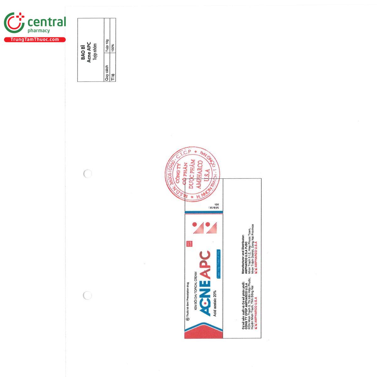 acneapc 20 5 R7301 acneapc 20 5 R7301