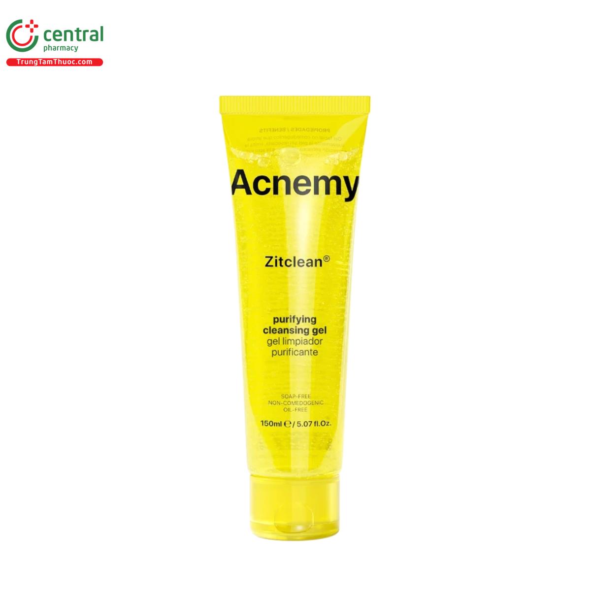 acnemy zitclean purifying cleansing gel 150ml 1 S7688 acnemy zitclean purifying cleansing gel 150ml 1 S7688