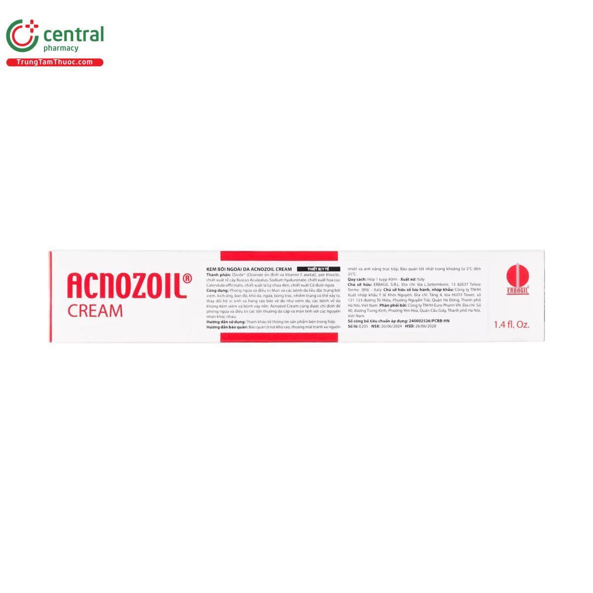 acnozoil cream 5 E1421 acnozoil cream 5 E1421