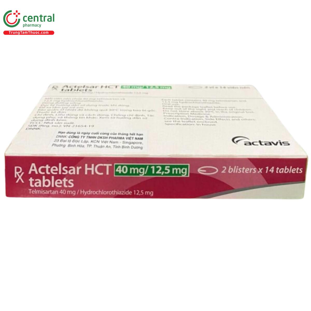 actelsar hct 40mg 125mg 9 Q6682