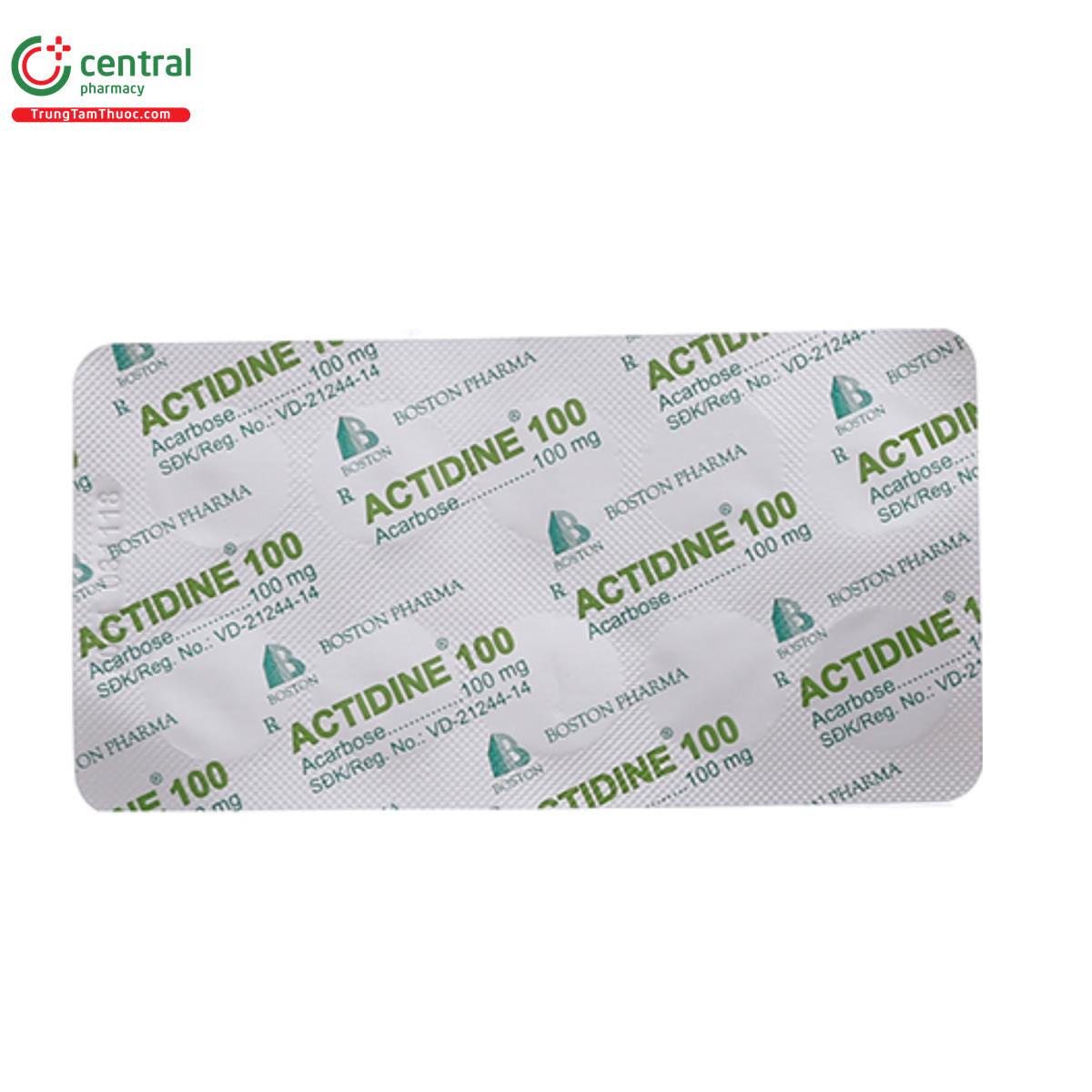 actidine 100mg 5 G2678