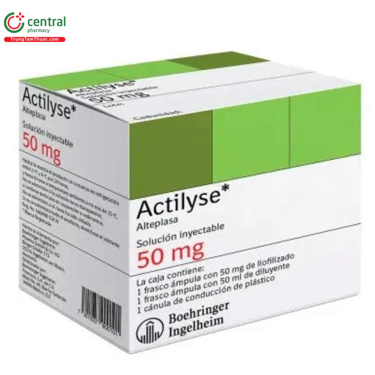 actilyse 50mg 2 L4361