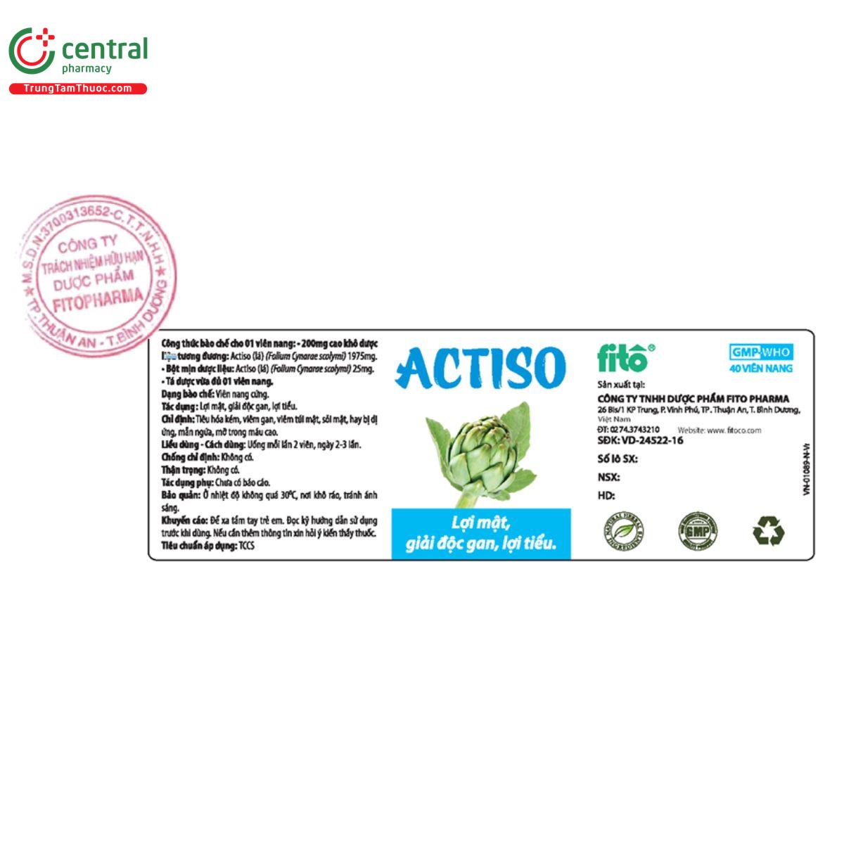 actiso fito 7 O6158 actiso fito 7 O6158