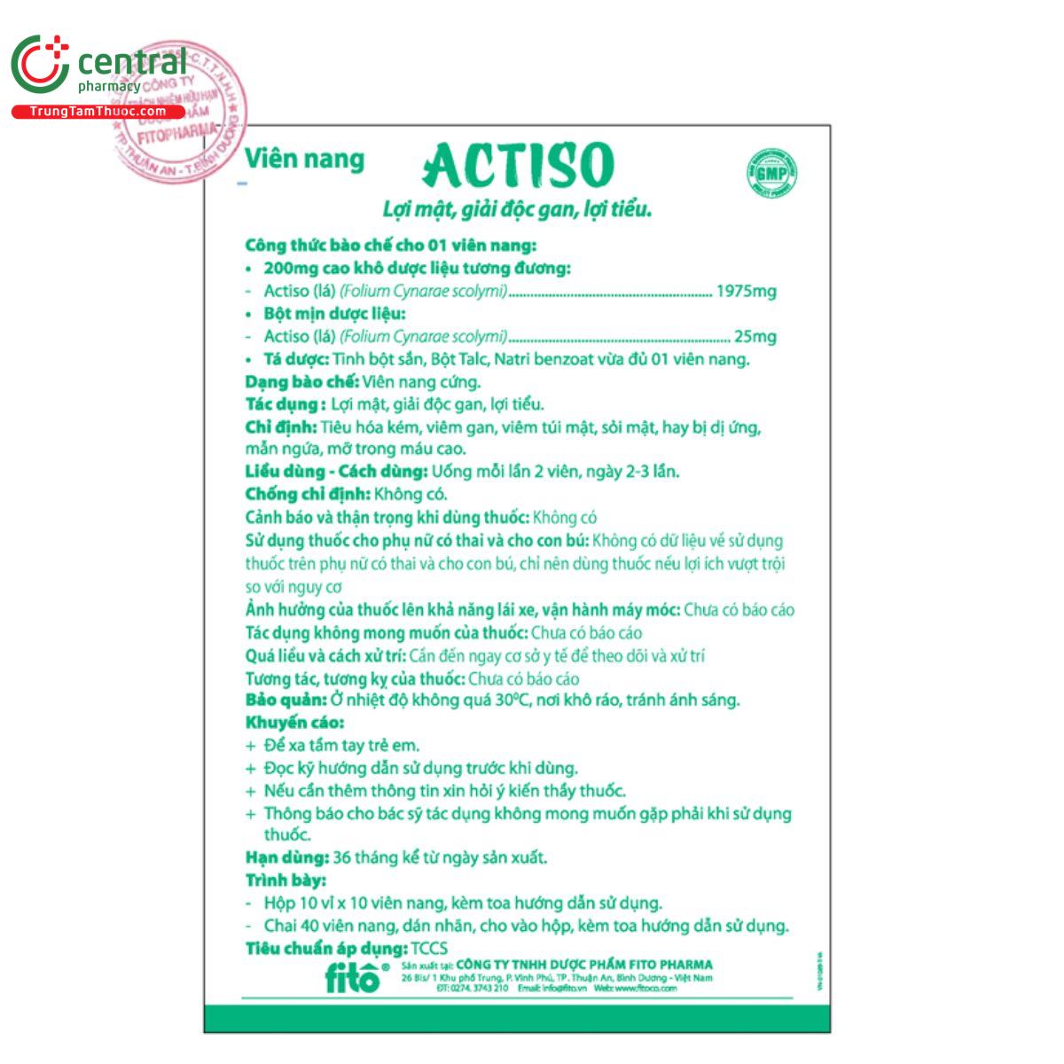 actiso fito 8 Q6226 actiso fito 8 Q6226