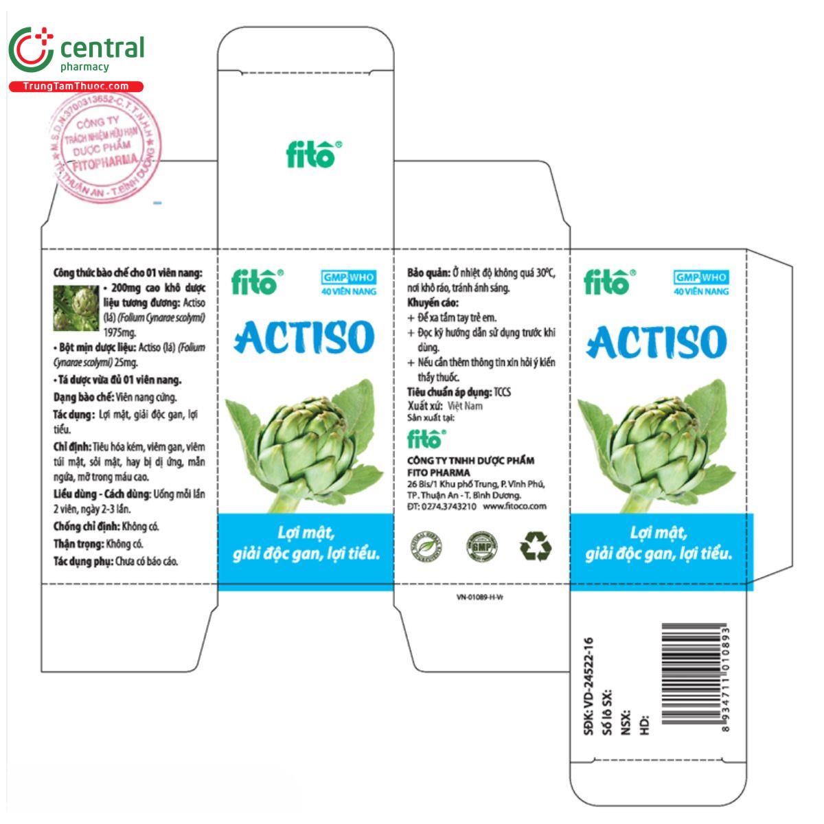 actiso fito G2281 actiso fito G2281