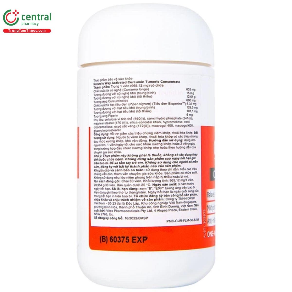 activated curcumin clinical strength 4 B0380