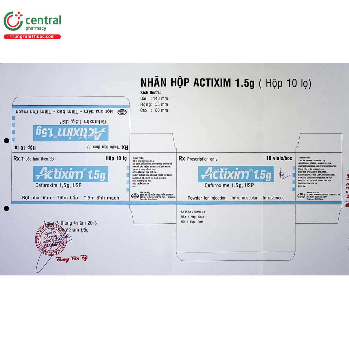 actixim 5 A0684 actixim 5 A0684