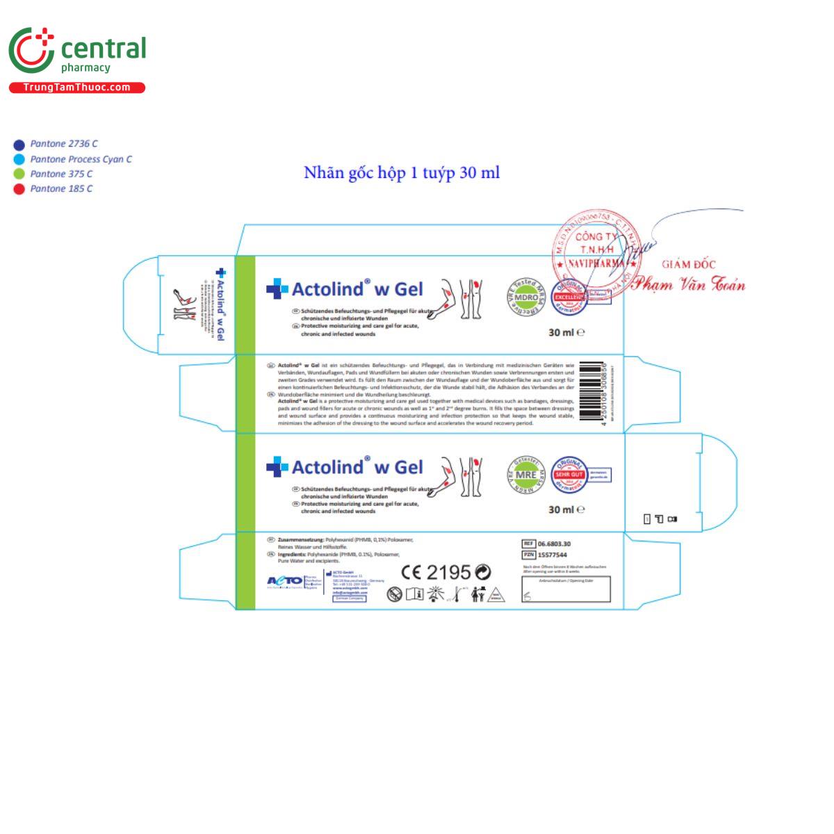 actolind w gel 2 K4021