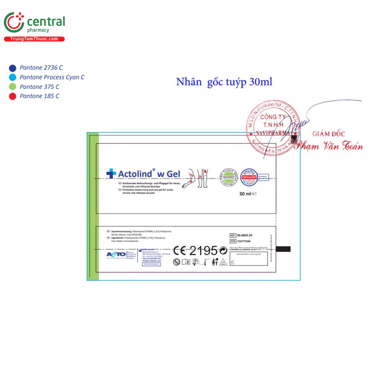 actolind w gel 11 H3134