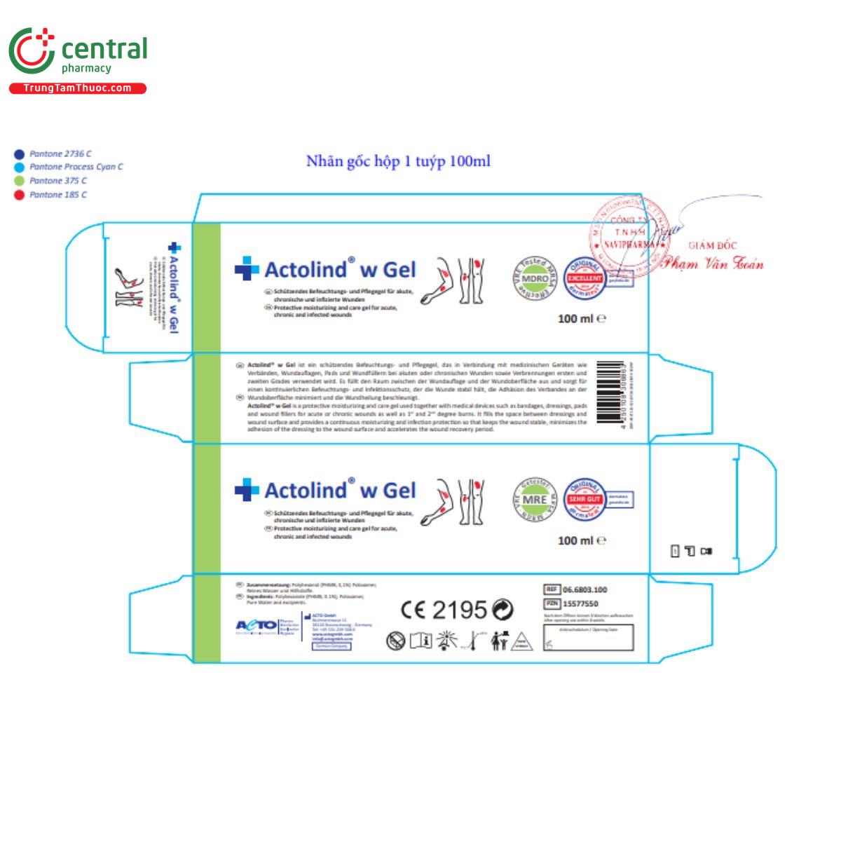 actolind w gel 2 K4021