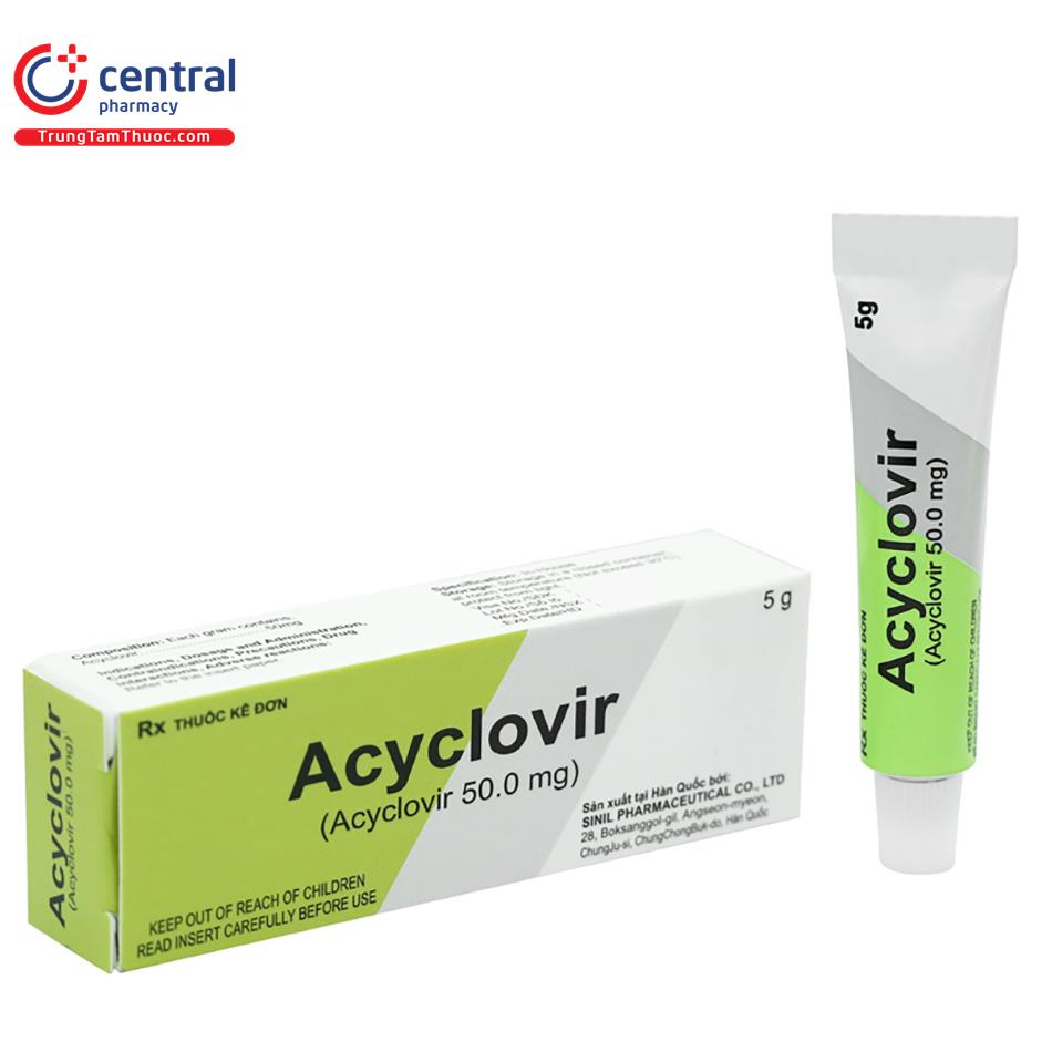 acyclovir sinil 5g 8 H3655