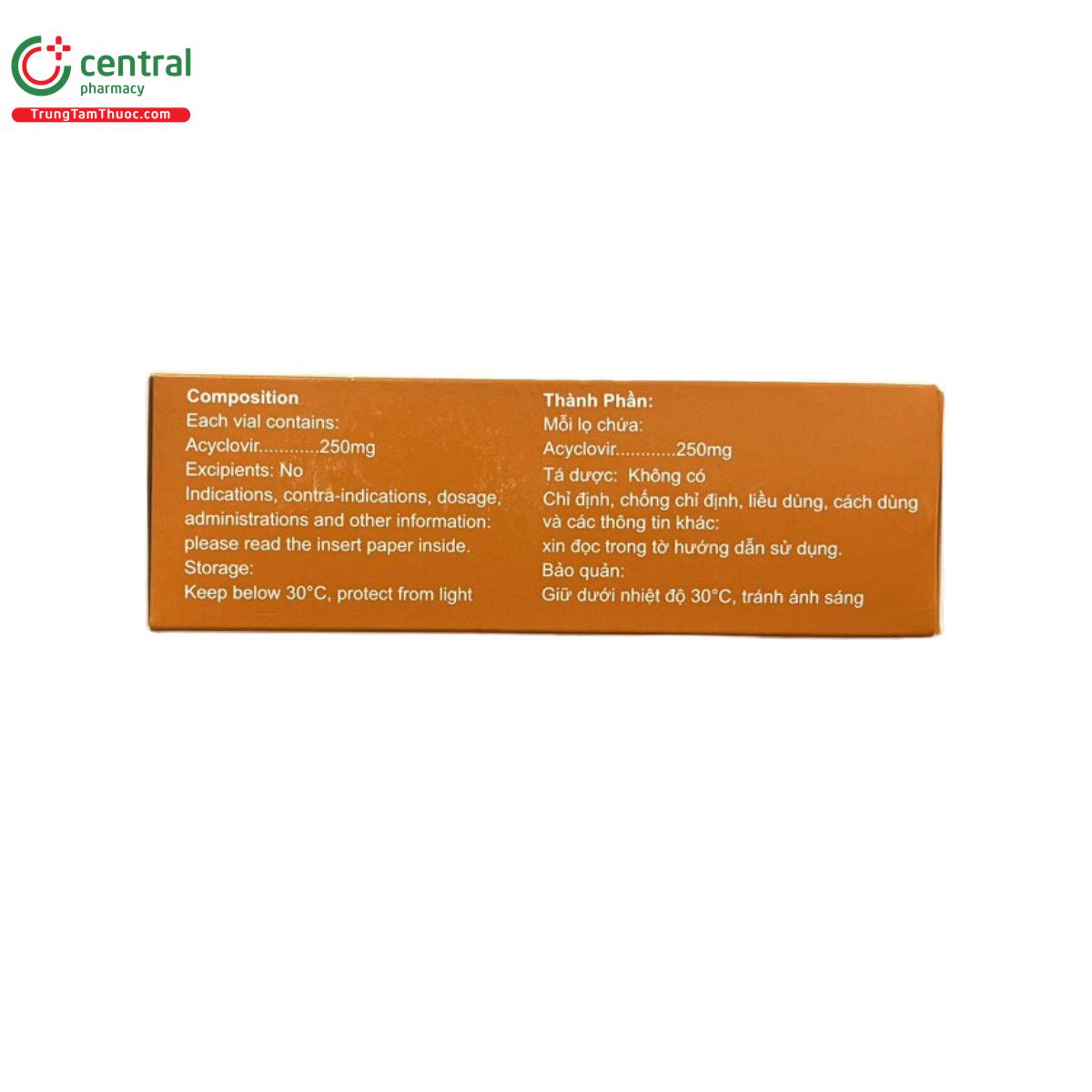 Acyclovir 250mg Kievmedpreparat