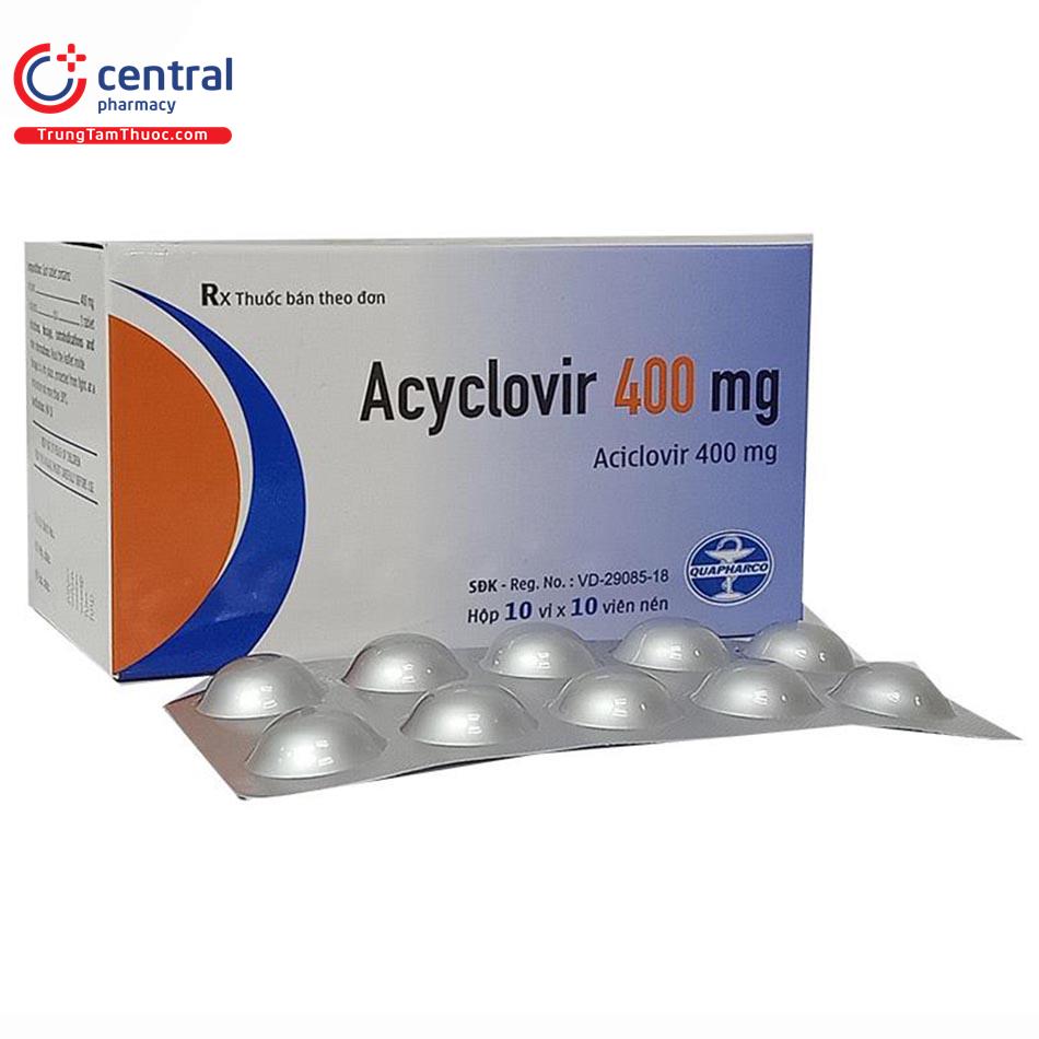 Acyclovir 800mg là thuốc gì? Công dụng, liều dùng và lưu ý khi sử dụng