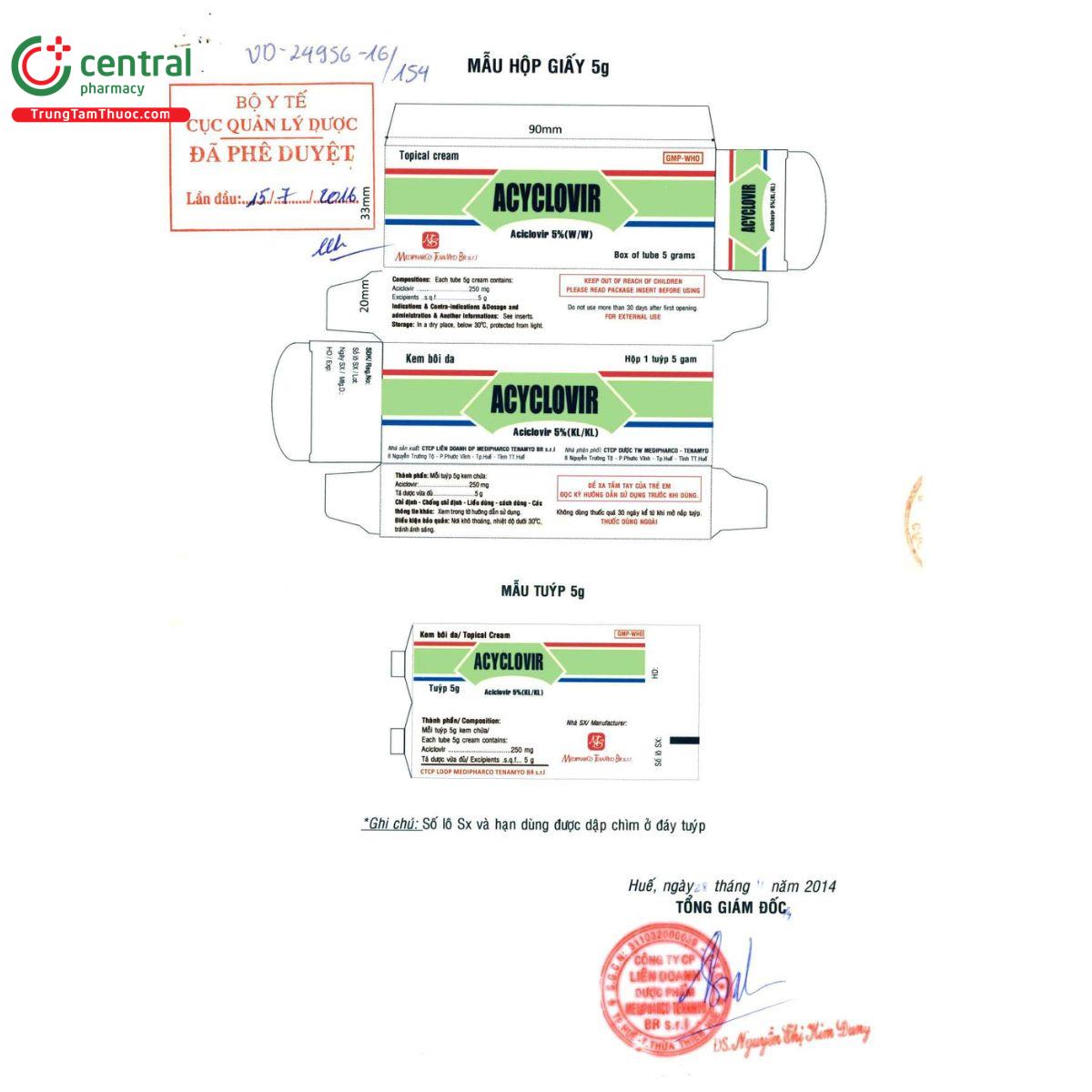 acyclovir 5 medipharco 7 T8002