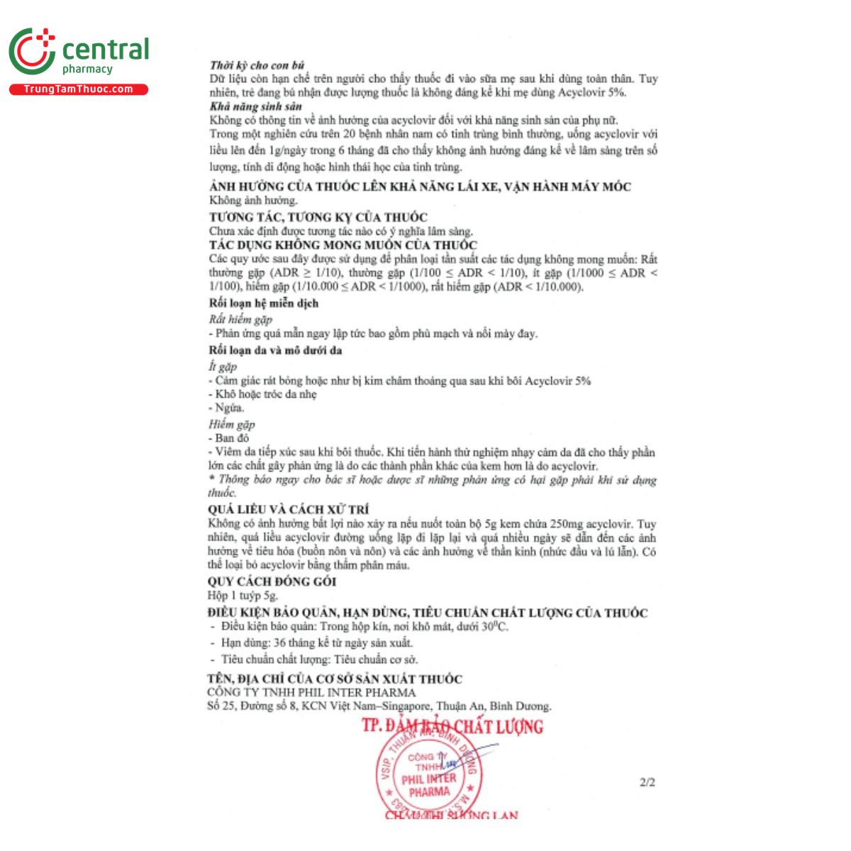 acyclovir 5 phil inter pharma 10 F2648