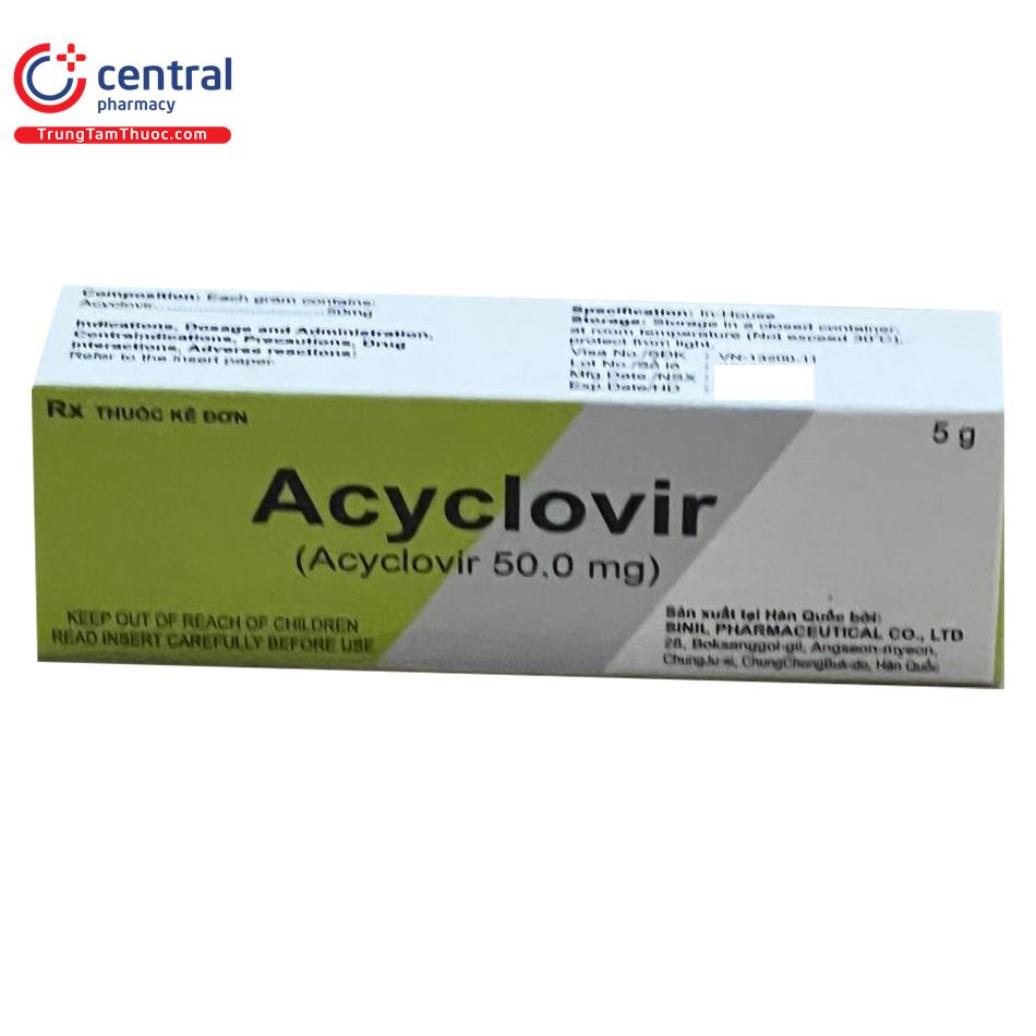 acyclovir sinil 5g 13 I3433
