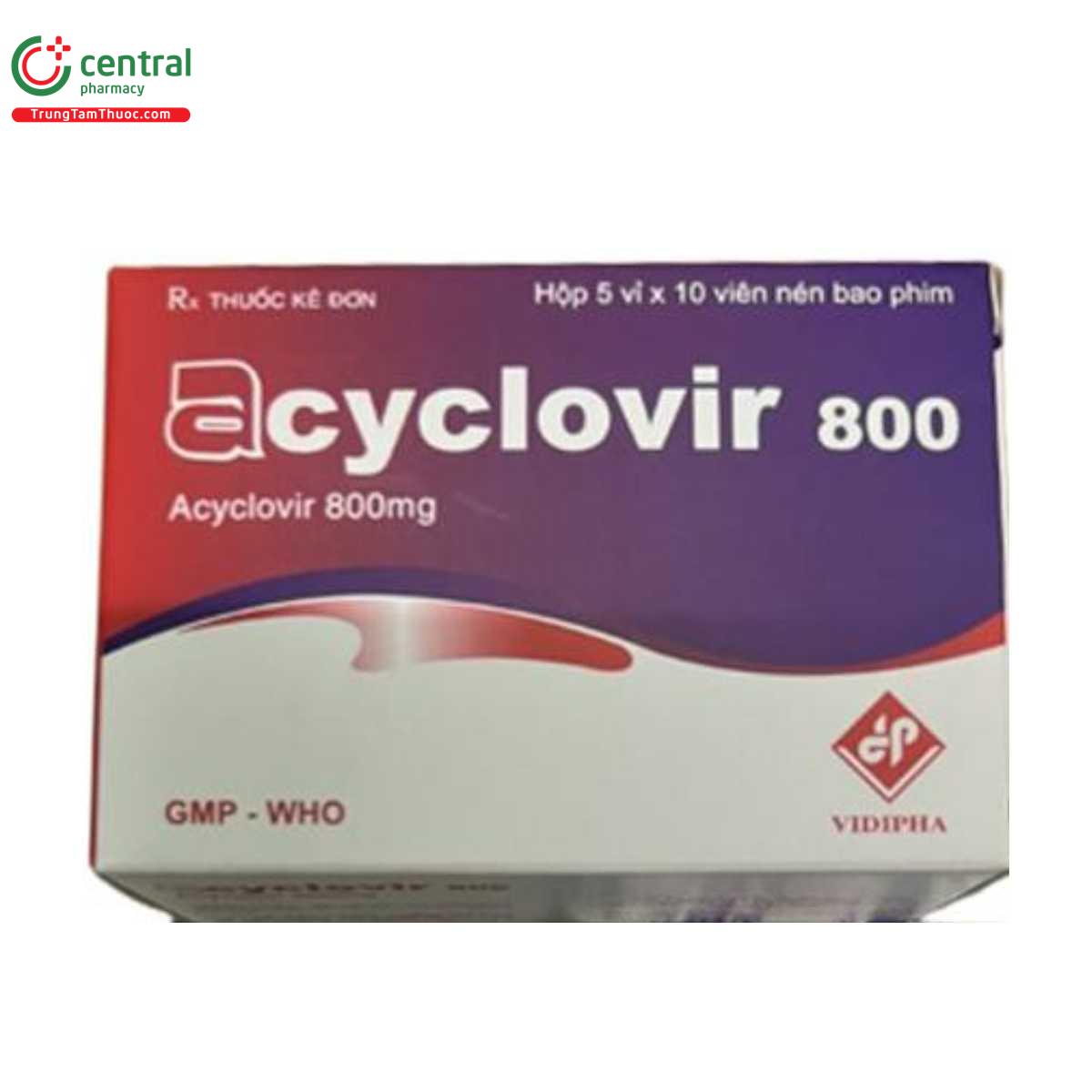 acyclovir 800 vidipha 5 M5322