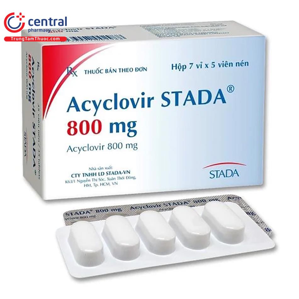 acyclovir 800mg stada 1 C1432