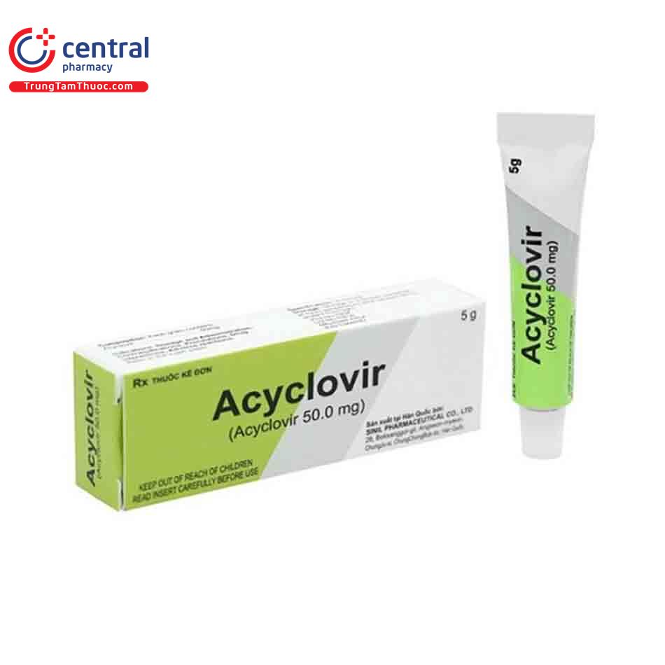 acyclovir sinil 5g 1 M5516