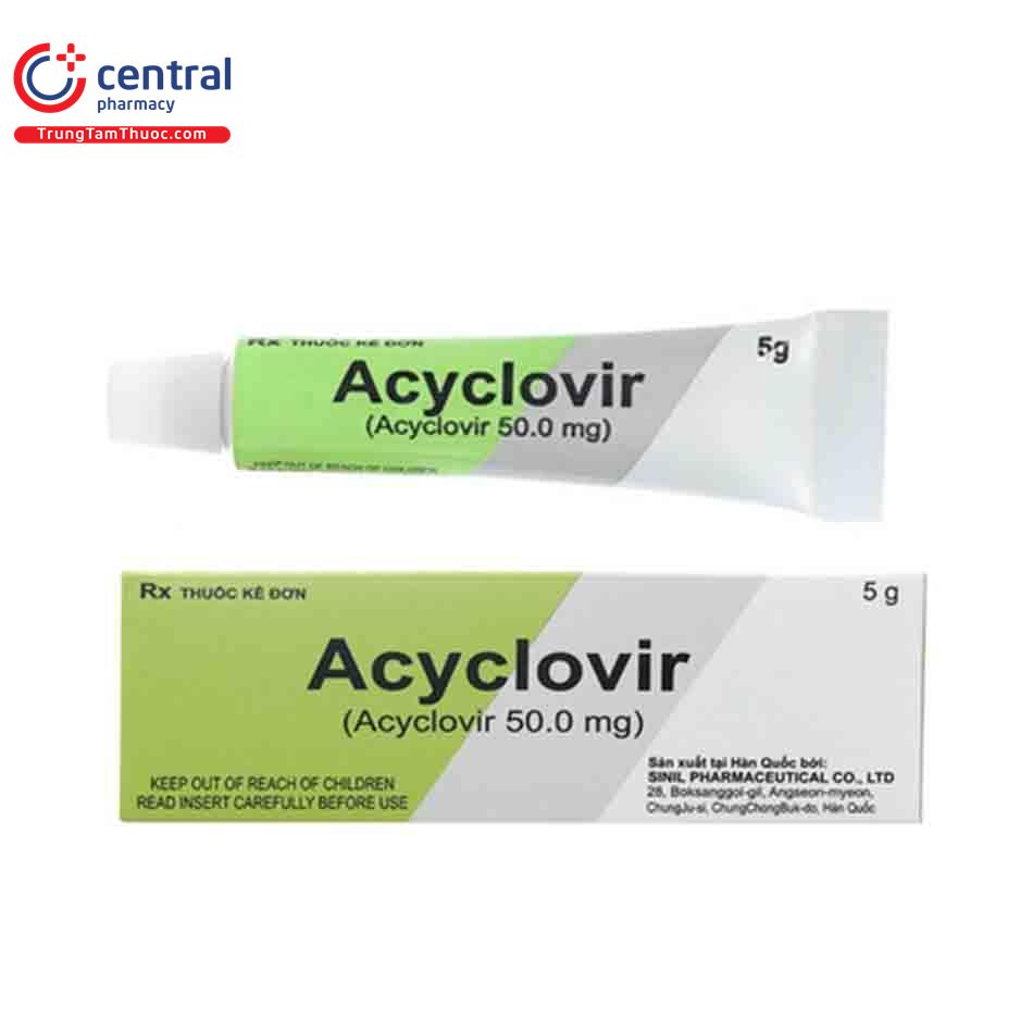 acyclovir sinil 5g 3 Q6661