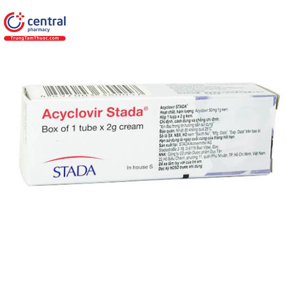 acyclovir stada 2g 8 V8434