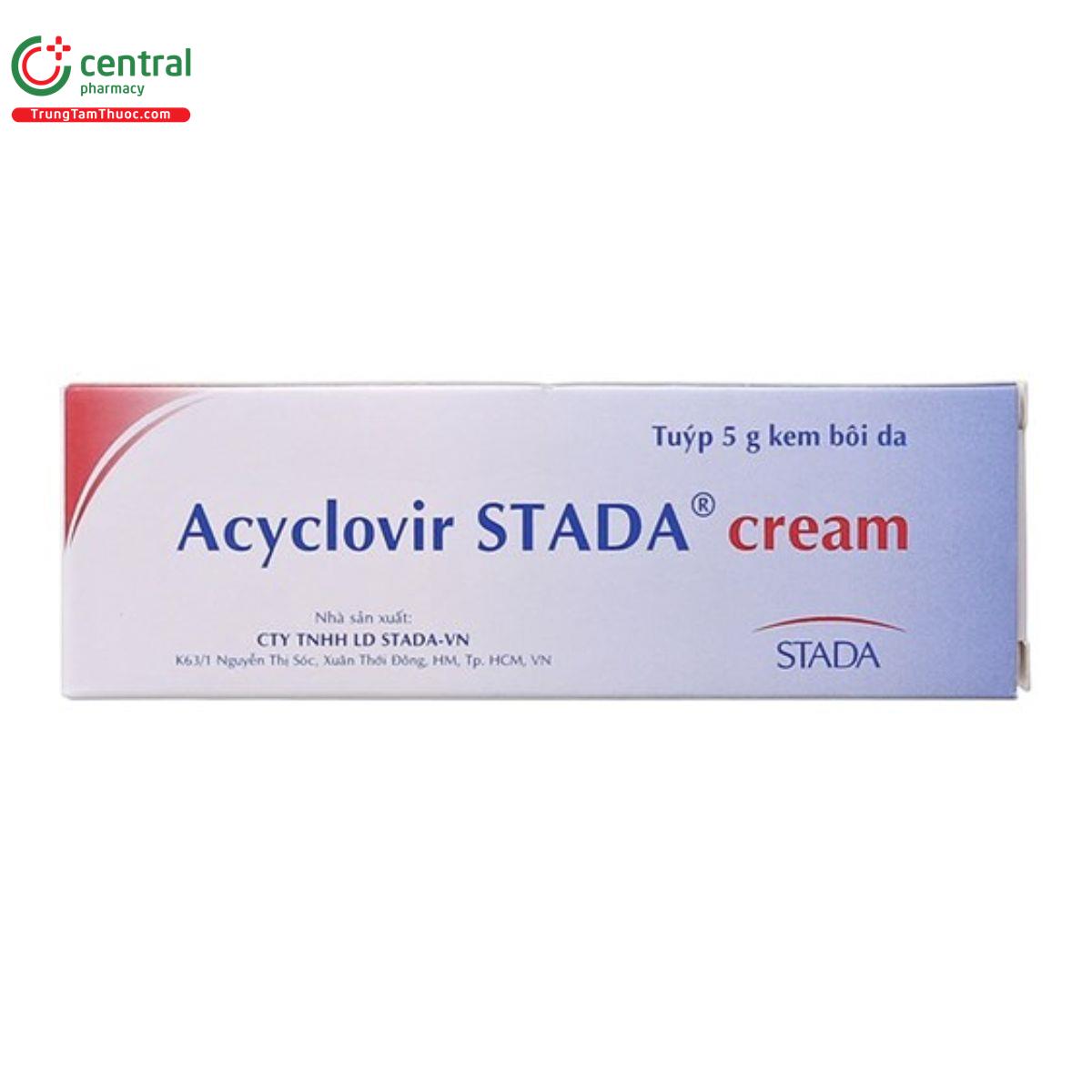 acyclovir stada cream 5g 3 F2717