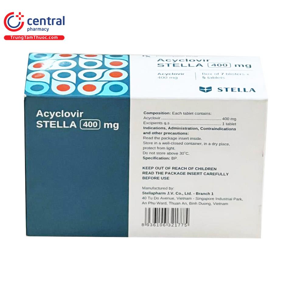 acyclovir stella 400mg 11 F2173