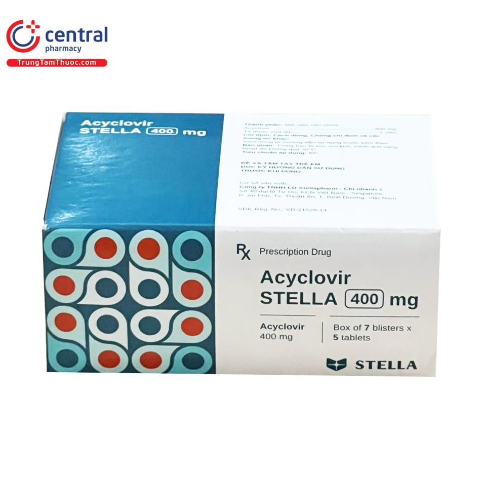 acyclovir stella 400mg 4 O5018