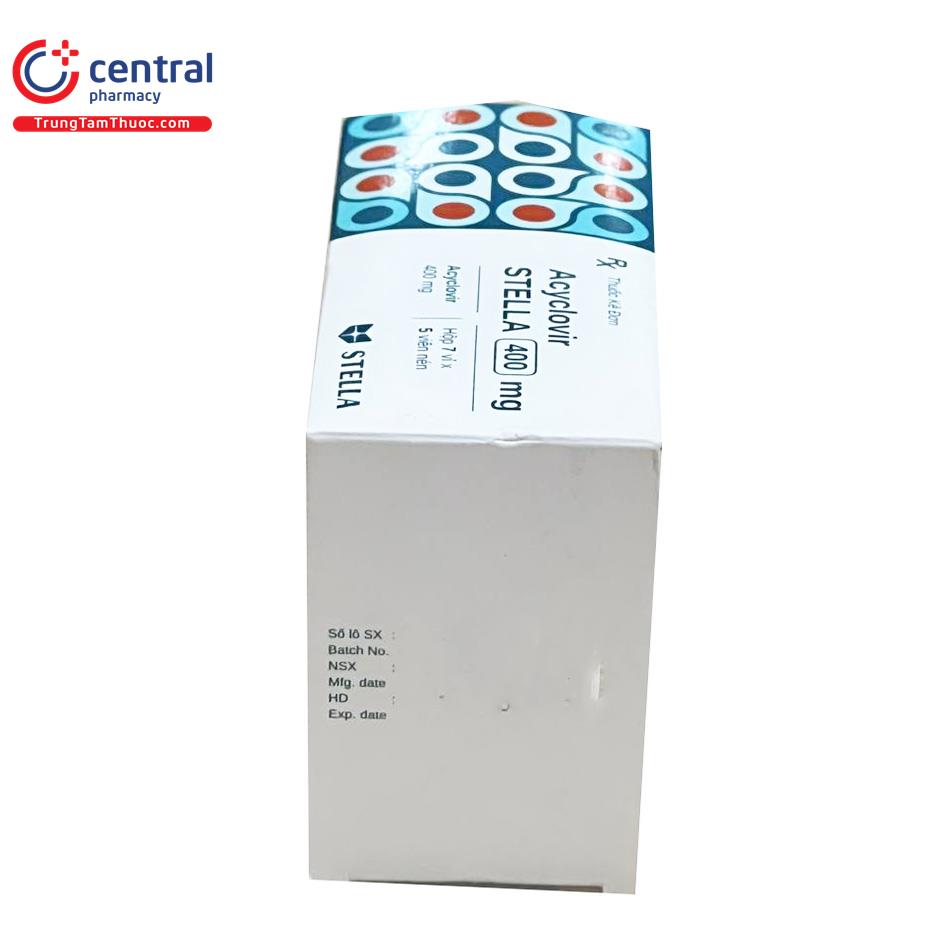 acyclovir stella 400mg 5 T8668