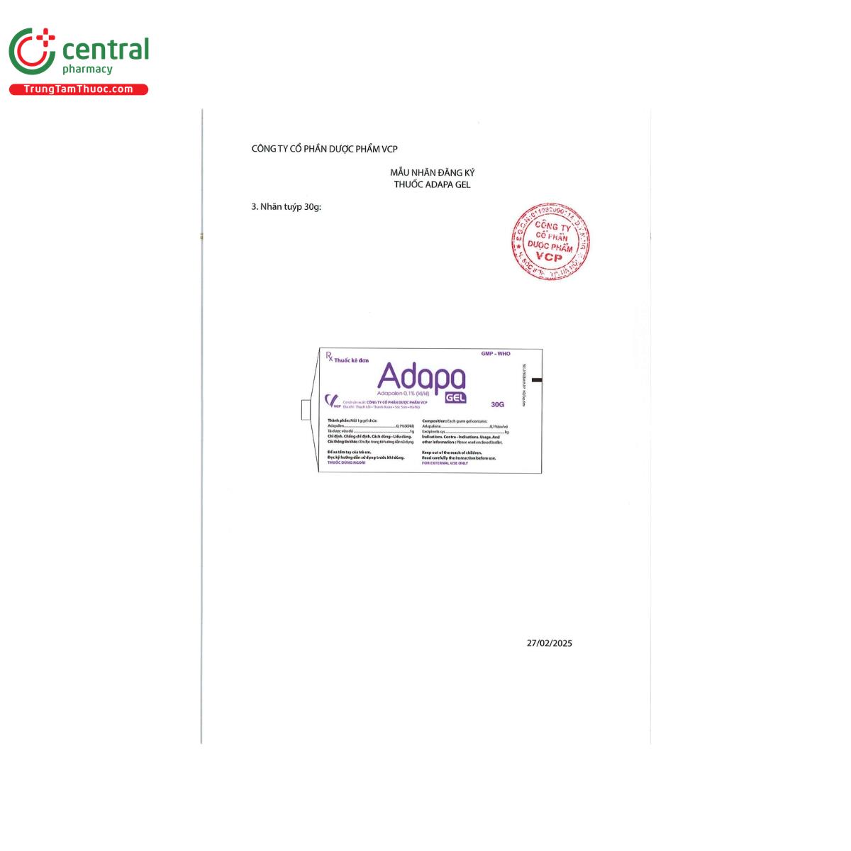 adapa gel 4 J3808 adapa gel 4 J3808