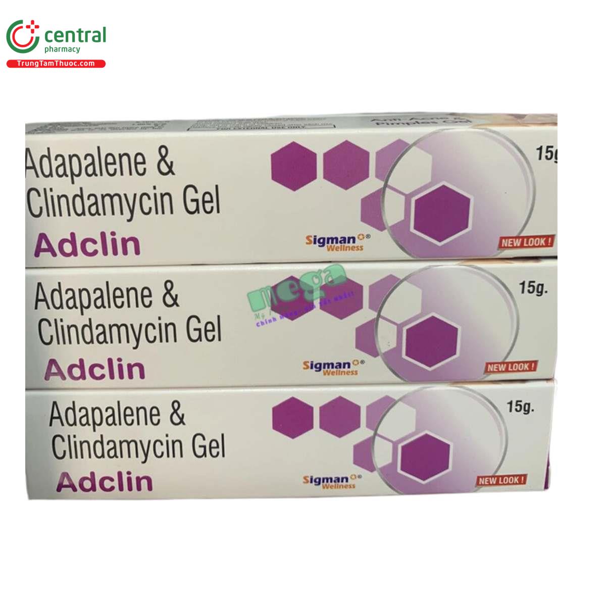 adapalene clindamycin gel adclin 15g 2 S7241