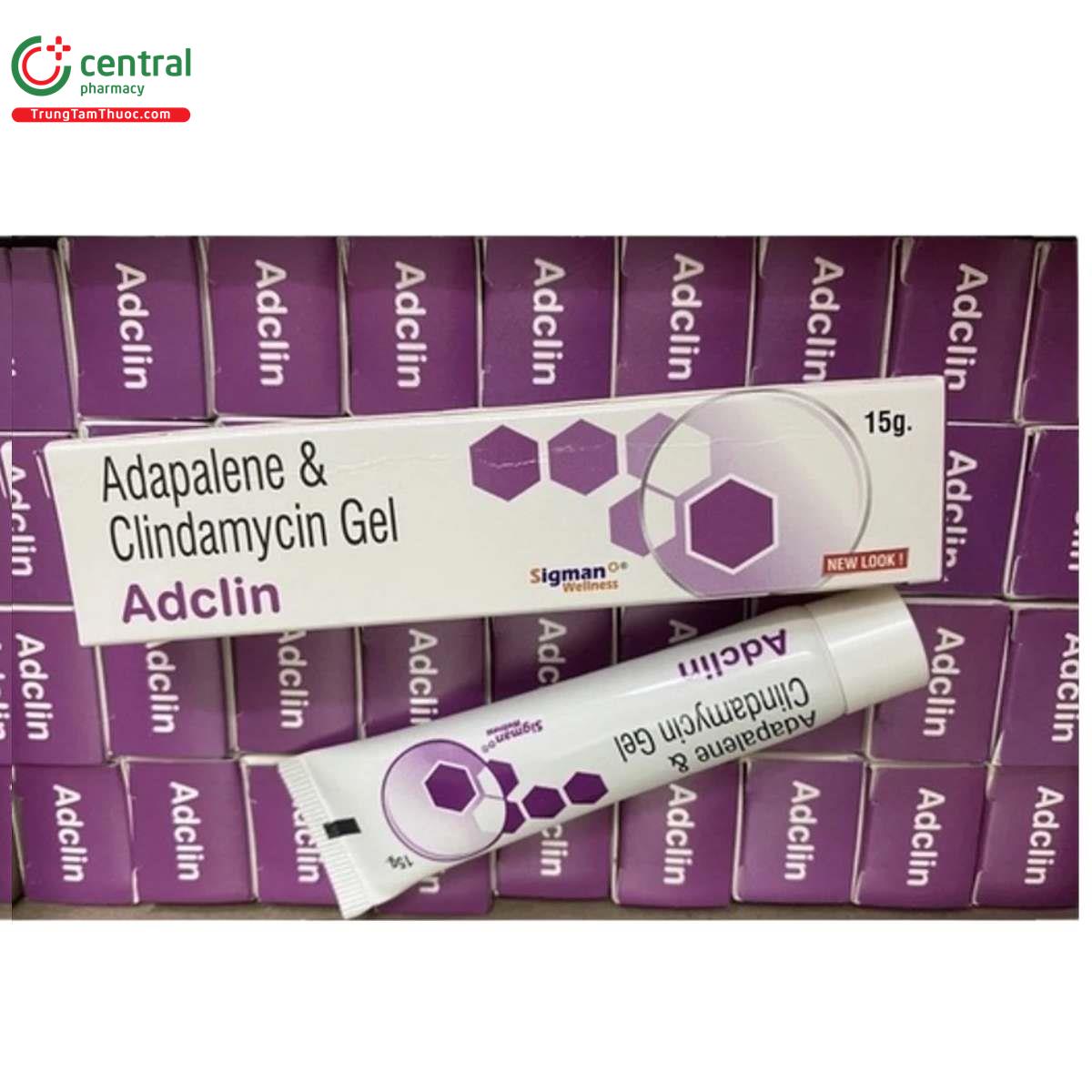 adapalene clindamycin gel adclin 15g 4 B0887